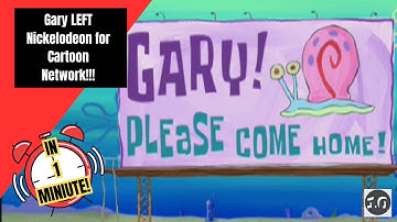 Gary the Snail appeared on Cartoon Network?! #spongebob #dexterslaboratory #nickelodeon #crossover