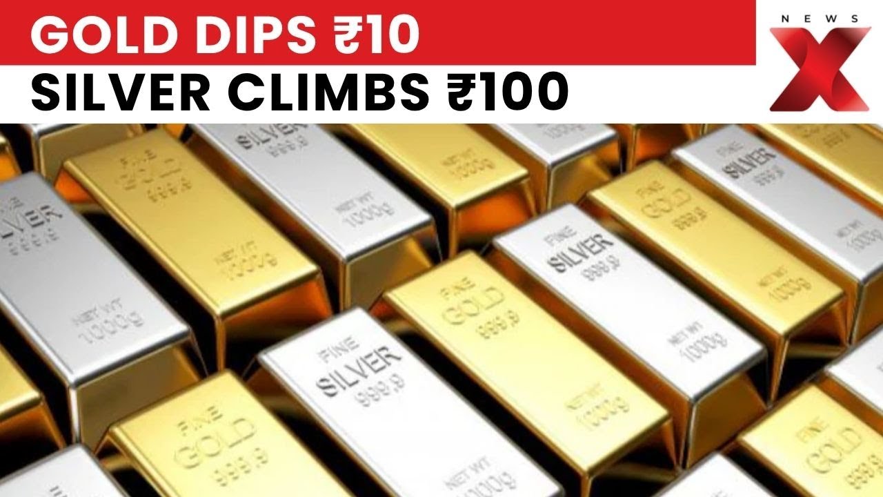 Gold Price Dips ₹10; 24K at ₹1,23,700, Silver Rises ₹100 to ₹1,74,100 | NewsX