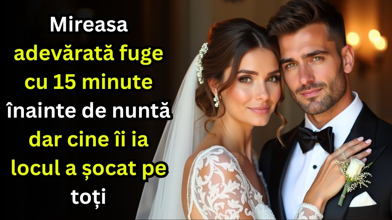Mireasa adevărată fuge cu 15 minute înainte de nuntă—dar așteptați să vedeți cine îi ia locul!