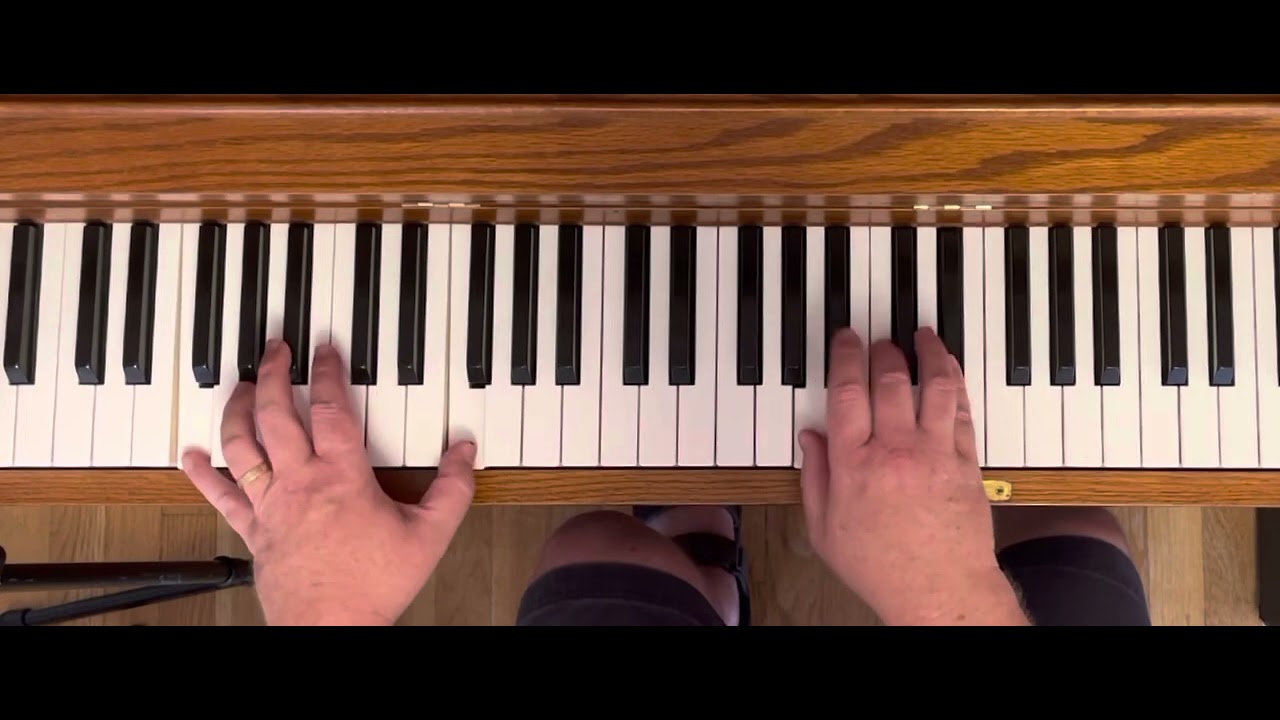 Brian Wilson - Keep an Eye on Summer (overhead piano cover)