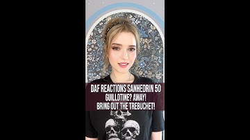 Daf Reactions Sanhedrin 50: Guillotine? Away! Bring out the Trebuchet!