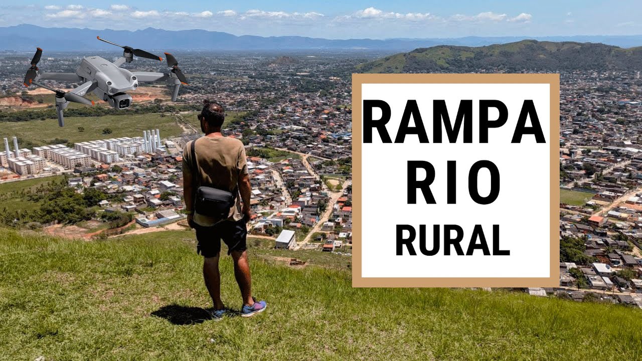 Rampa de vôo livre da Rio Rural em Paciência - Dji Air 2s