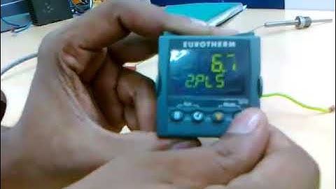 Eurotherm PID Calibration part 1