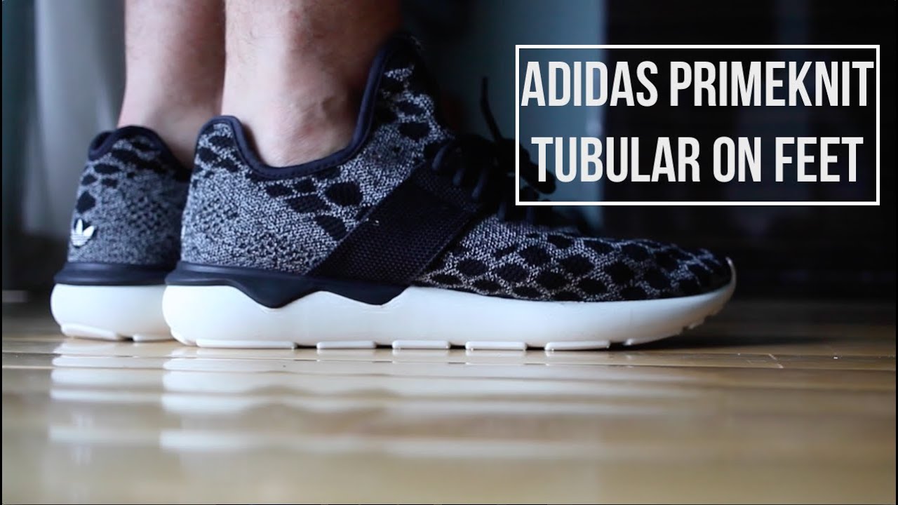 Review \\ u0026 On Feet: Adidas Tubular Shadow Knit 'Gray'