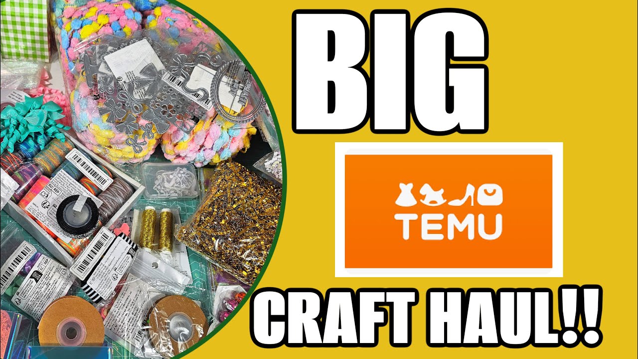 BIG TEMU CRAFT HAUL!!
