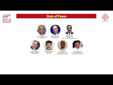 Panel: State of Power at 68th SKOCH Summit | State of Governance | 28 November 2020