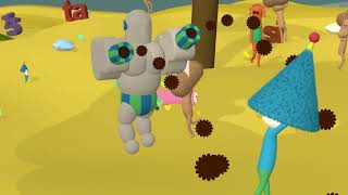 Noby Noby Boy - 1hr of Boy on The Sun | Relaxing, No Commentary (PS3, 1080p HD)