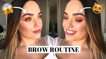 EYEBROW TUTORIAL | Sculpted & Fluffy