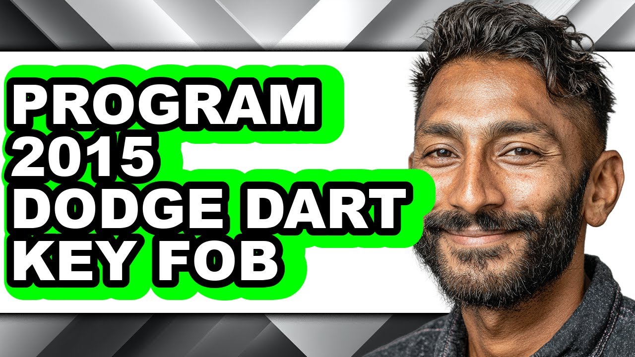 How to Program 2015 Dodge Dart Key Fob (Easy Method)