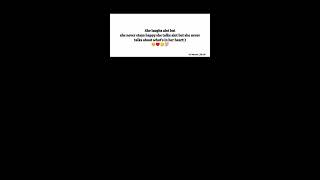 she never talks about what's in her heart😓#alone #relatable #relationship #youtube #girlfriend#yt