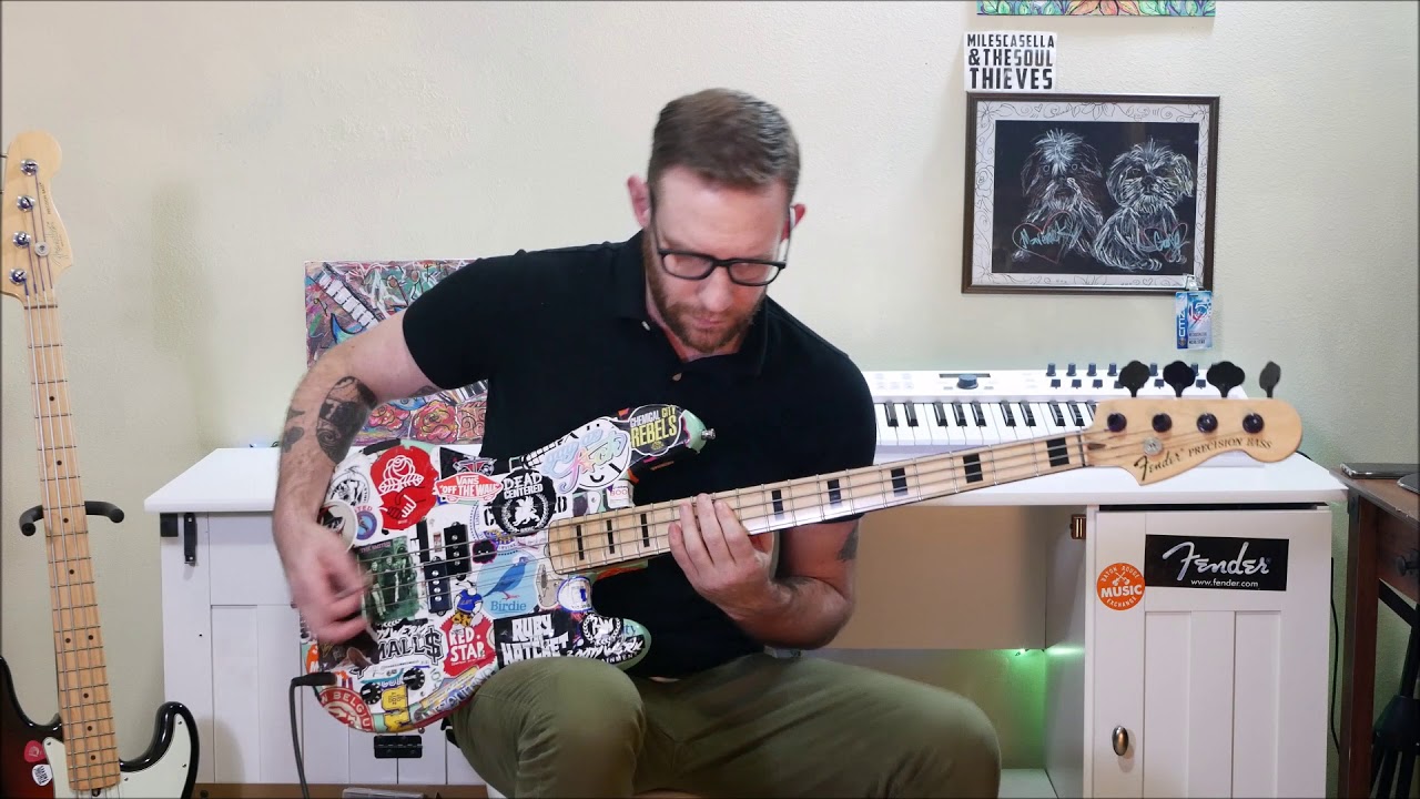 The GoGo's "Our Lips Are Sealed" bass cover. YouTube