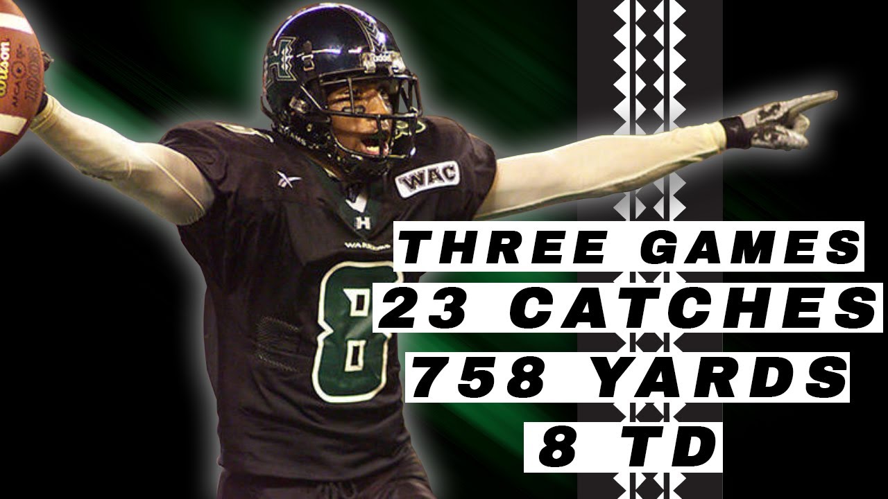 The BEST three-game stretch from a WR in CFB history