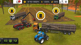 Fs 18 Forestry Gameplay - Farming Simulator 18 Timelapse! Fs18 Tree Cutting #fs18