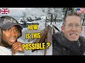British Reaction to American Hot Tent Camping in an ALASKAN Blizzard… THIS IS INSANE 😳❄️