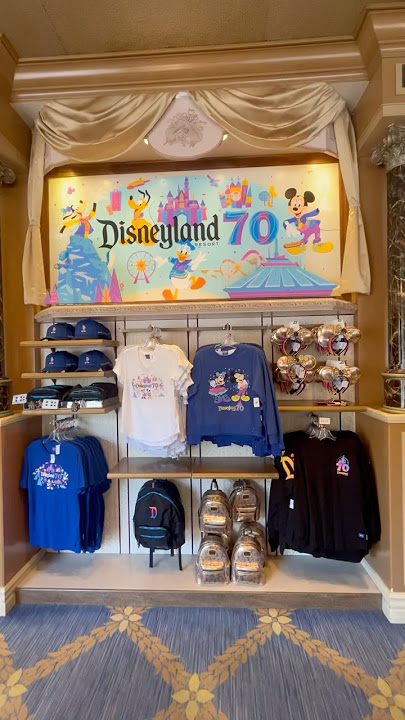 Disneyland 70th Anniversary Merchandise📌#disney #disneypins #disneypintrading #disneymerch #shops