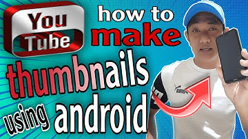 paano gumawa ng thumbnail sa youtube  | how to make thumbnails for youtube videos |