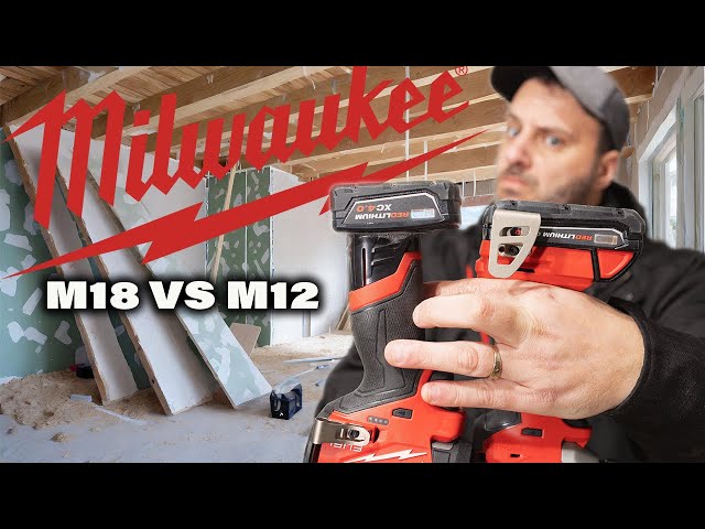 Milwaukee M18 vs M12: You may be surprised by the outcome. class=