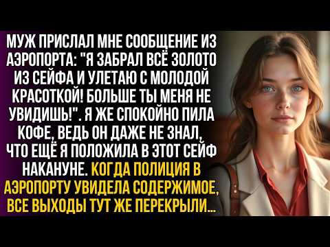 Муж украл золото и улетел к другой. Я лишь рассмеялась… он не знал, что еще я положила в тот сейф…!