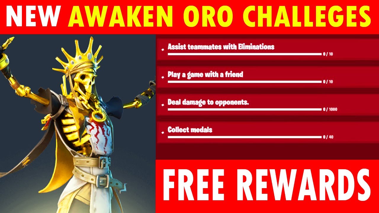 All *NEW* Awaken Oro Challenges Guide *EASY* Free Rewards  (400,000 FREE XP)