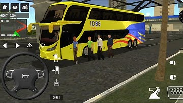 Indian coach bus simulator 3d game bus driver to hacker hai | Android gameplay video sweet brother  