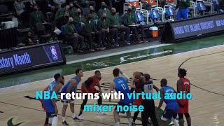 NBA returns with virtual audio mixer noise screenshot 3