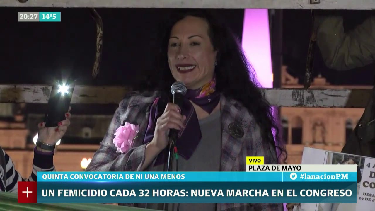 Ni Una Menos: Quinta marcha, contra la violencia de género y por el aborto legal