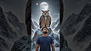 Giant Owl Mountain Fortress 🦉❄️ | Epic Survival Build Above The Clouds