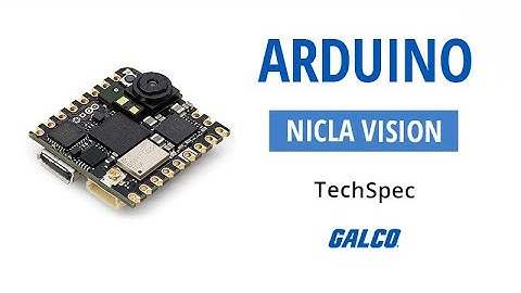 TechSpec: Arduino Nicla Vision