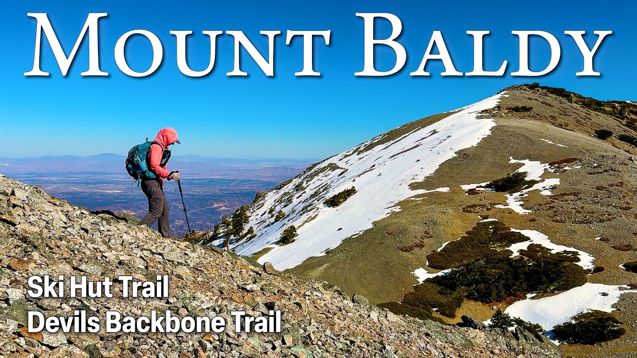 Mount Baldy: Hiking One of Southern California's Highest Peaks | Ski Hut Trail | Devils Backbone