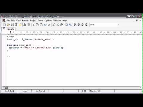 PHP Tutorial  using Global Variables and Functions