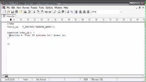 PHP Tutorial  using Global Variables and Functions