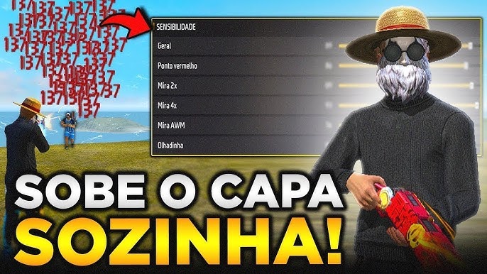 lembrando não dá ban, mas se abir pela opção abrir free fire no Sensi