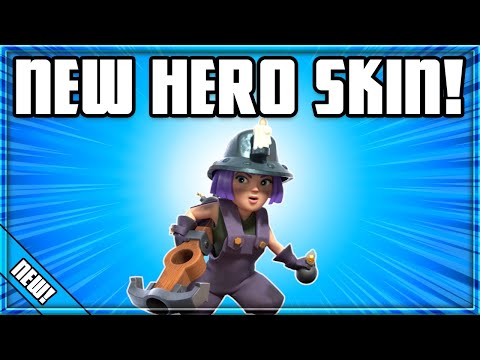 MINER  QUEEN HERO SKIN!!! May Gold Pass | Clash of Clans