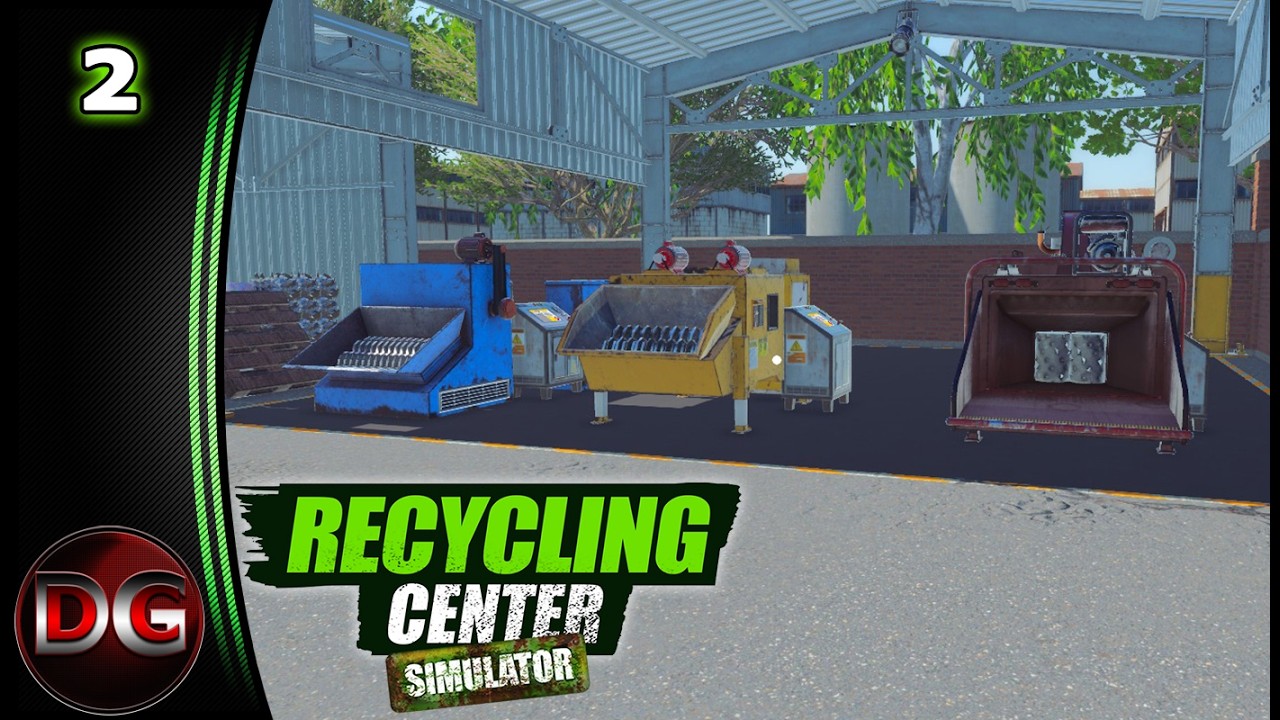 Симулятор центра переработки отходов — Нам нужно больше машин! — Эпизод 2