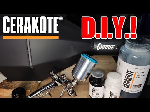 How to apply Cerakote at home!  Currie Rear End install, part 4