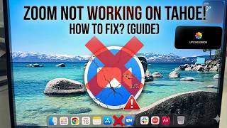 Zoom Not Working On macOS Tahoe