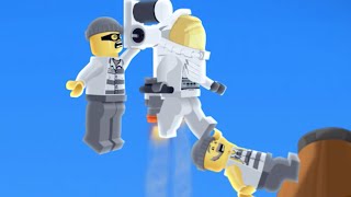 #мультики Hide and Space LEGO City Movie Mixer Mashup