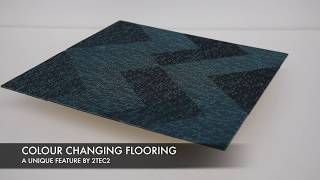 2tec2 - Colour Changing Flooring, a unique feature from 2tec2