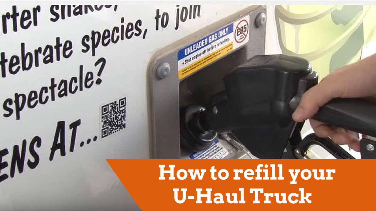 U Haul Gas Refill Chart