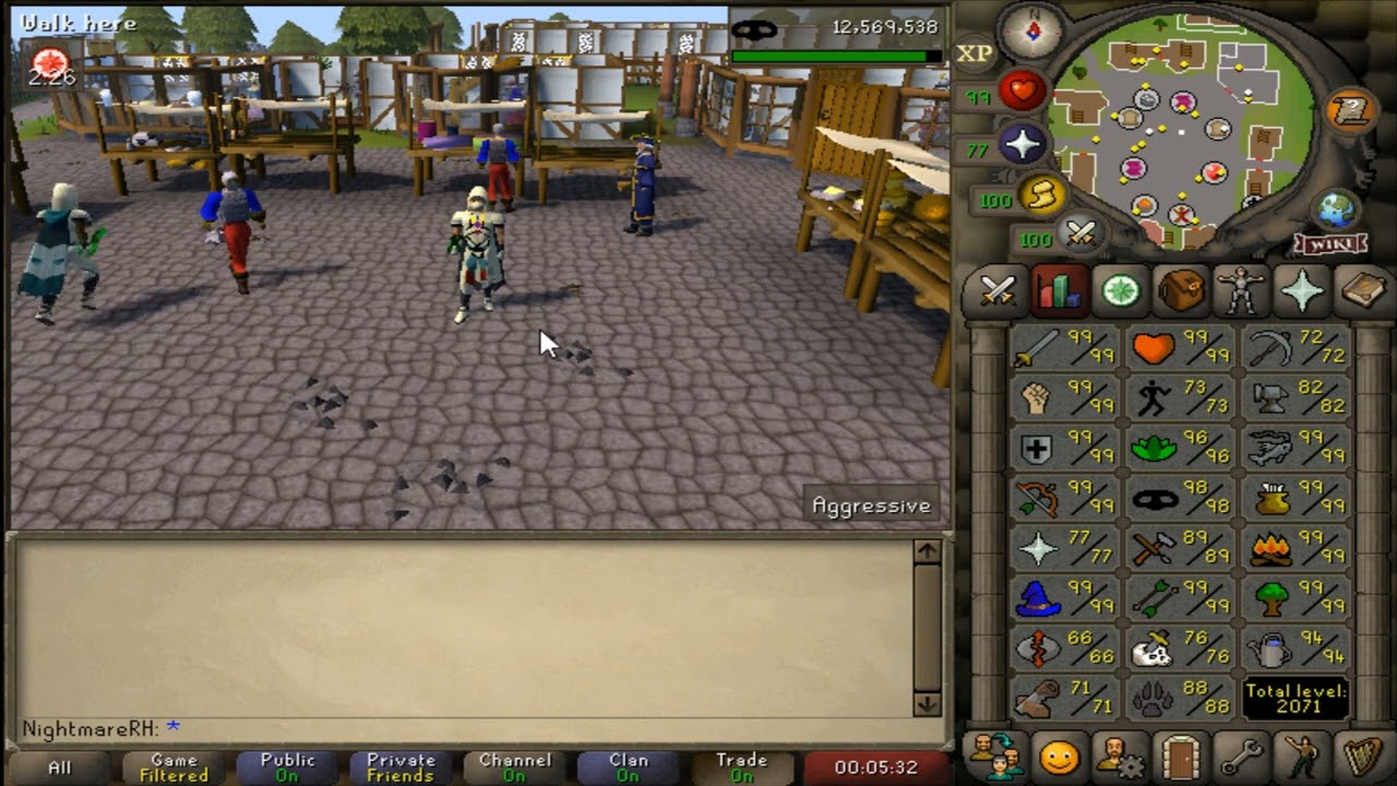 NightmareRH OSRS 99 Thieving Party Invite!