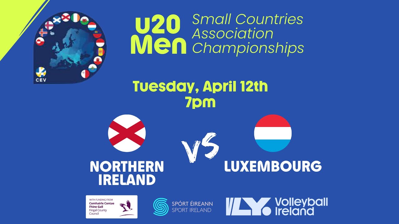 U20 Men SCA Championships - Northern Ireland v Luxembourg - YouTube