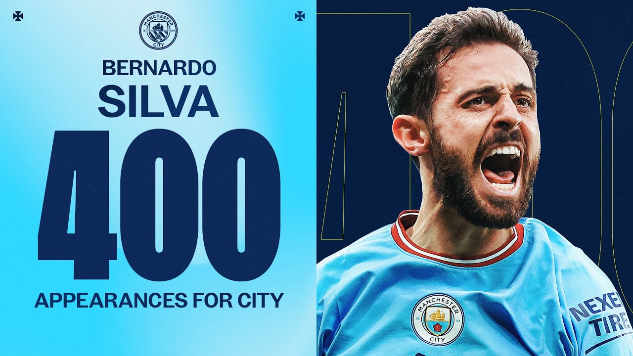 400 Appearances for our magician Bernardo Silva! 🪄 GOALS ASSISTS
