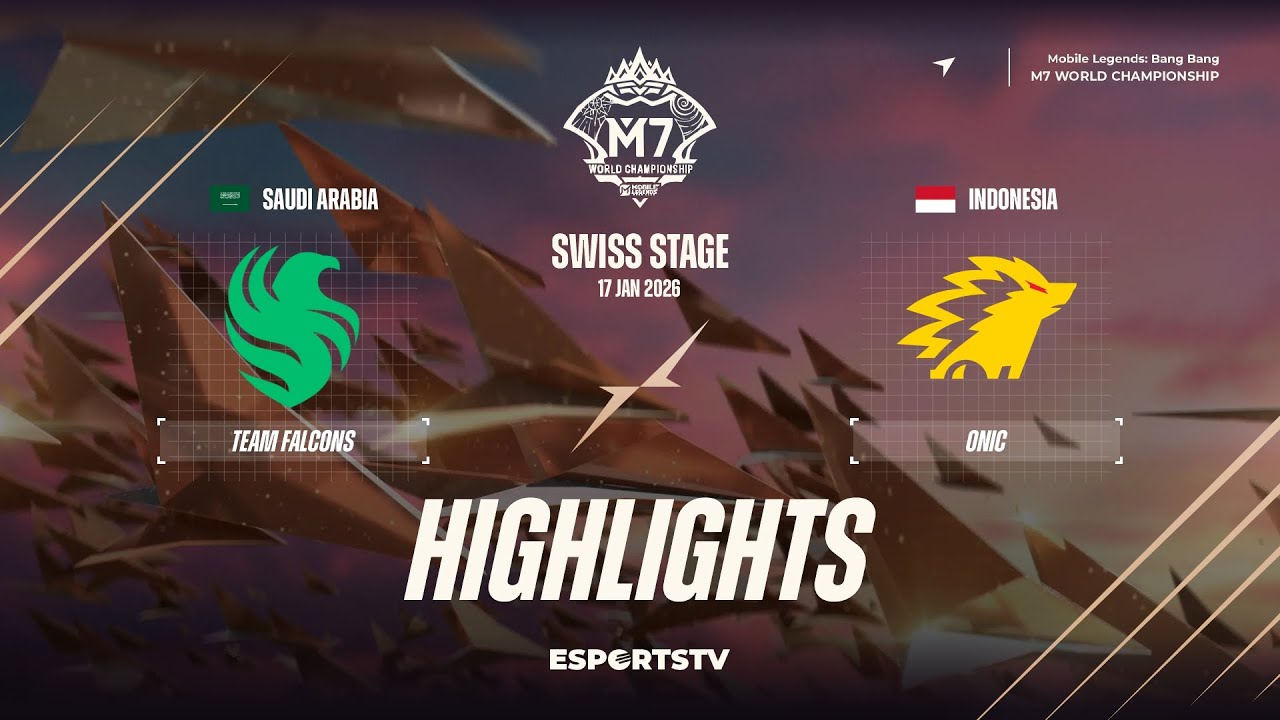 Основные моменты матча Team Falcons против ONIC на чемпионате мира M7 | ONIC против FLCN ESPORTSTV