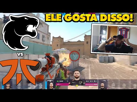 O FALLEN É MUITO BOM NA DUST2! Melhores Momentos: FURIA vs FNATIC - YALLA COMPASS