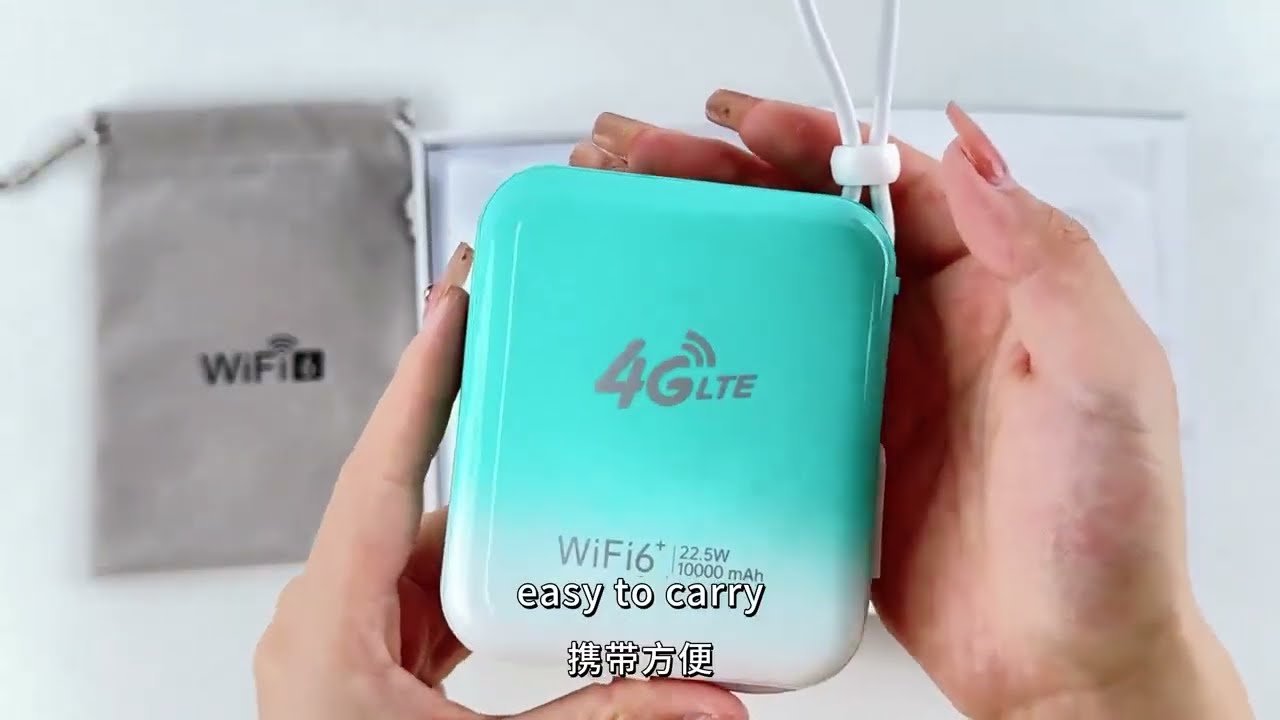 Wifi 6 Universal 4g Mifi 10000mah Fast Charger Power Bank