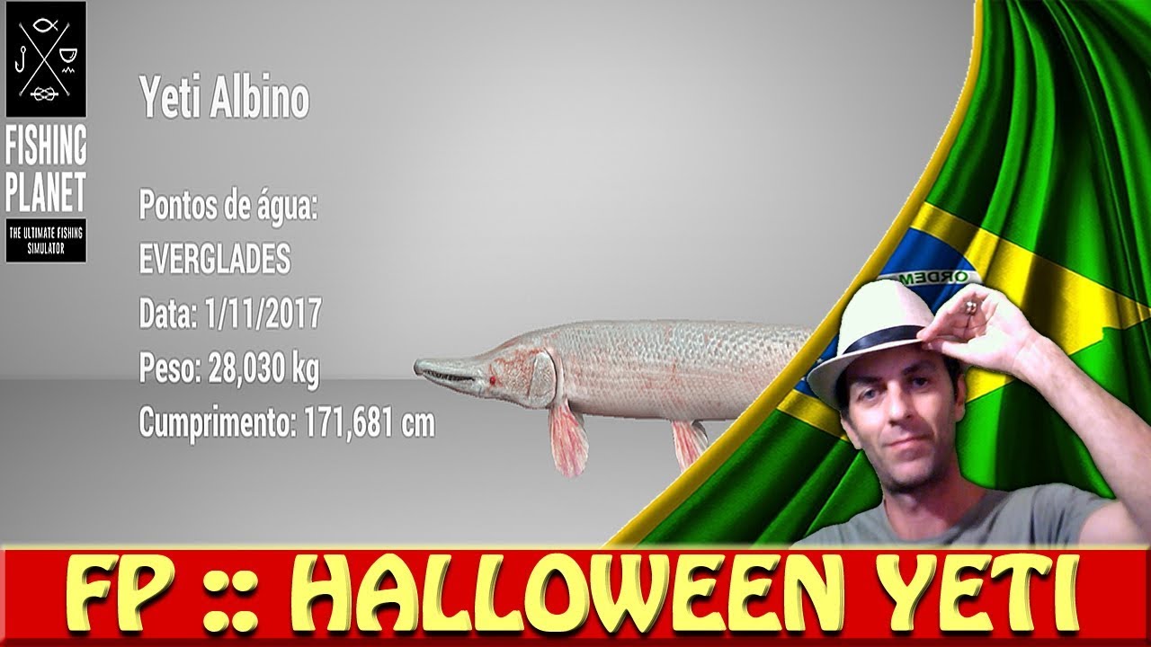 FISHING FLORIDA YETI ALBINO GAR HALLOWEEN 2018 YouTube