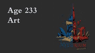 Mysterium 2020 - Age 233 Art