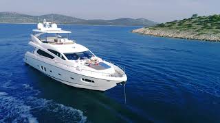 Sunseeker 80 Yacht - Spirit of the Sea - Luxury Yacht Charter - www.spirit-of-the-sea.com