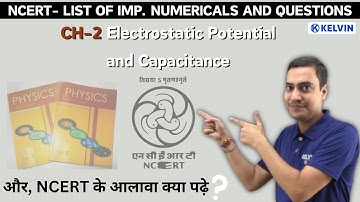 Class 12 Physics CH2 Electro Potential and Capacitance IMP Question & Numericals | Bharat Sir Kelvin