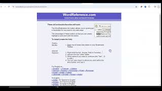 Learn How To Use Bookmarks On WordReference.com